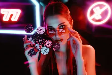 BA99 Casino Games — Enjoy nonstop entertainment A close-up shot of golden coins falling around a spinning roulette wheel, representing immersive casino action at BA99.